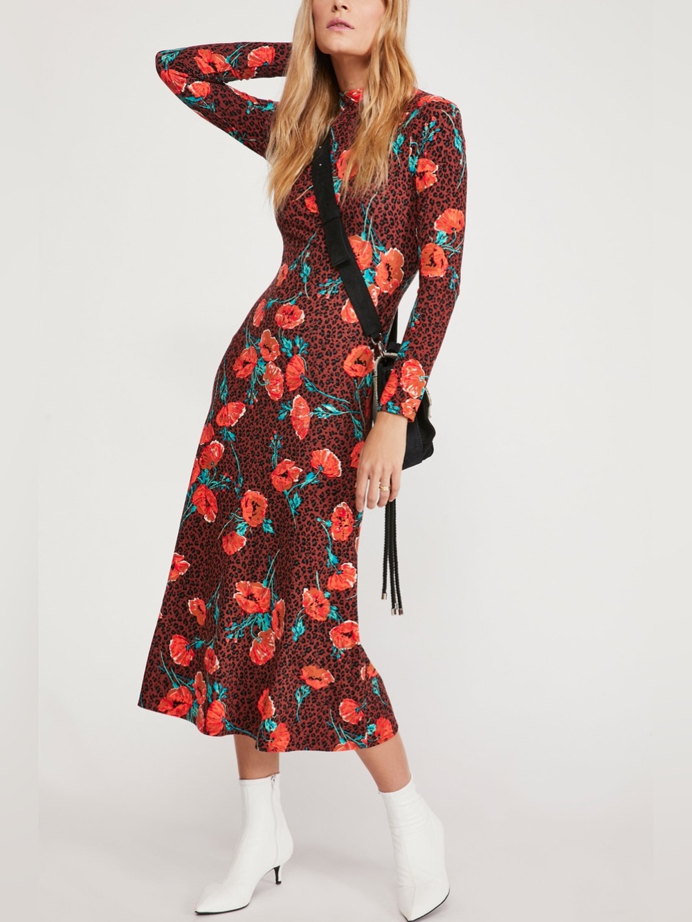 Free People Women's Retro Romance Midi Dress